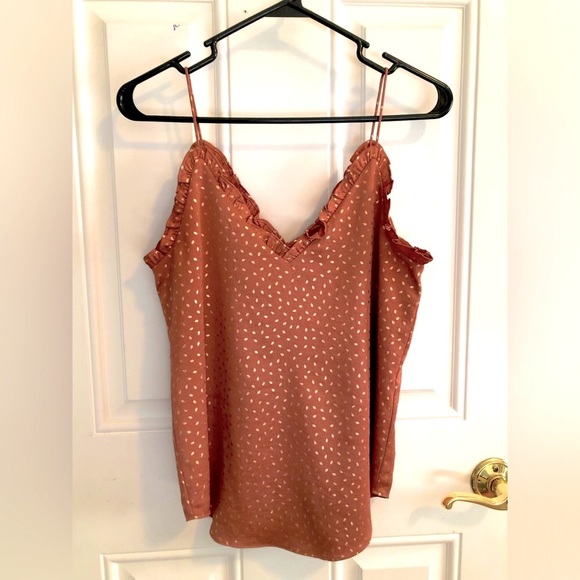 Express Tops - Rose Gold Camisole